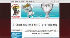 Desktop Screenshot of ceramictech.com